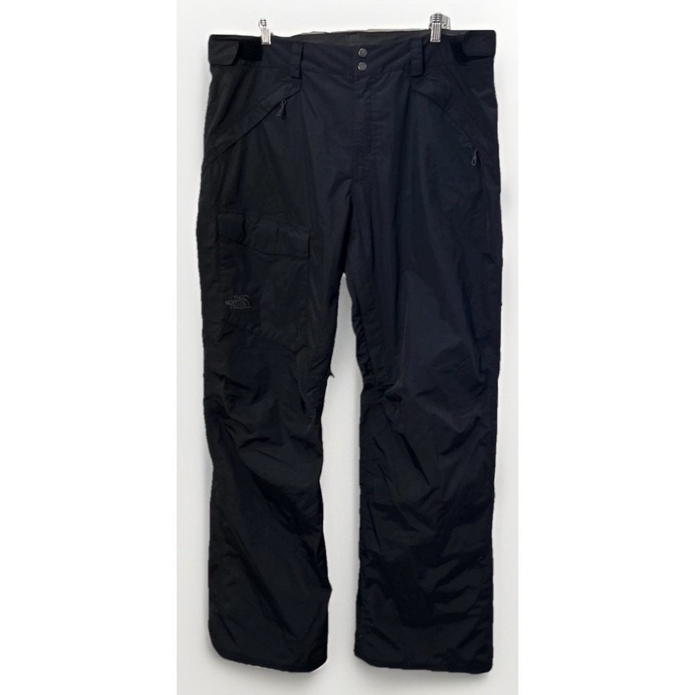 Mens The North Face Nylon Snowboard Ski Pants Sz XL NF0A2TJJ Vented 34" Ins‎ EC